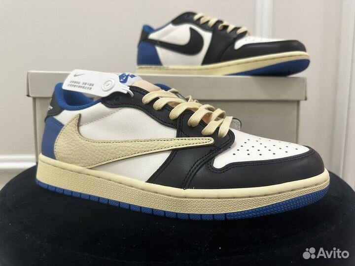 Кроссовки Nike air jordan 1 low travis scott x fra