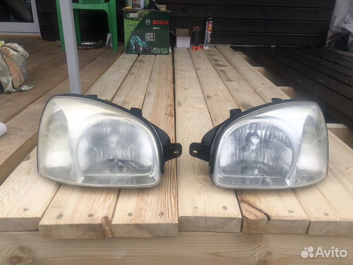 Фары хенде санта фе