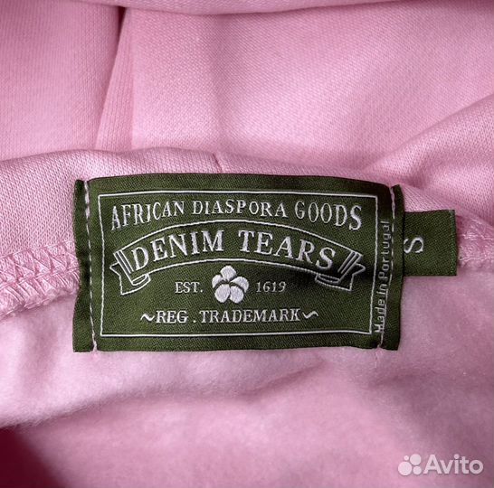 Худи Denim tears на руках