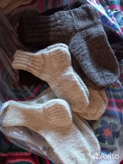 Шерстяные носки