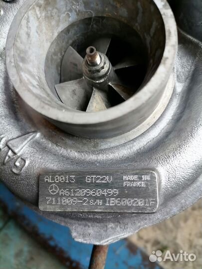 Турбина Мерседес ом-2.7 дизель