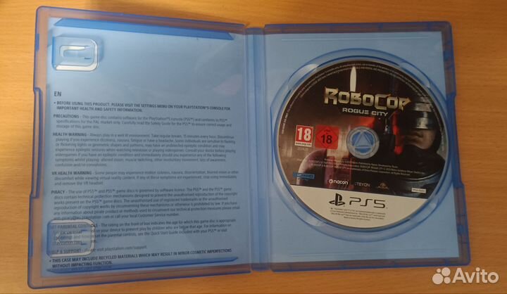 Robocop rogue city ps5 диск