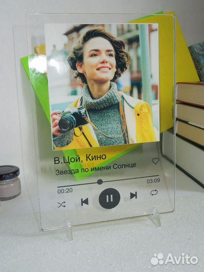 Фоторамка с треком