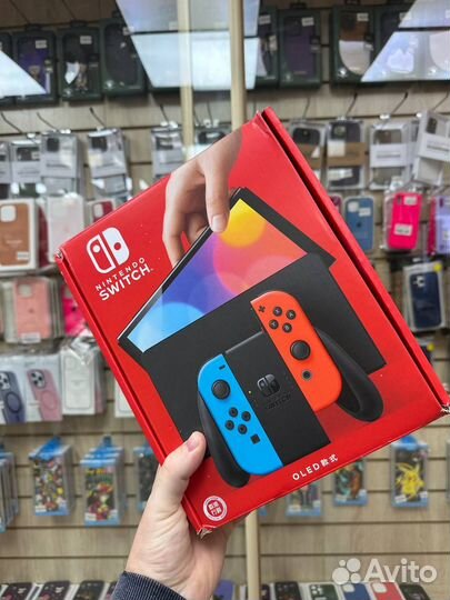Nintendo Switch oled чип с играми