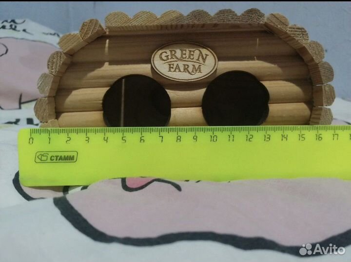 Домик деревянный для грызунов