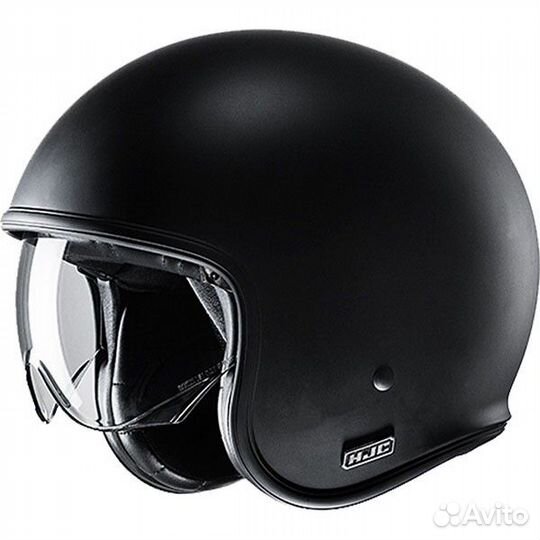 Мотошлем HJC V30 semi flat black