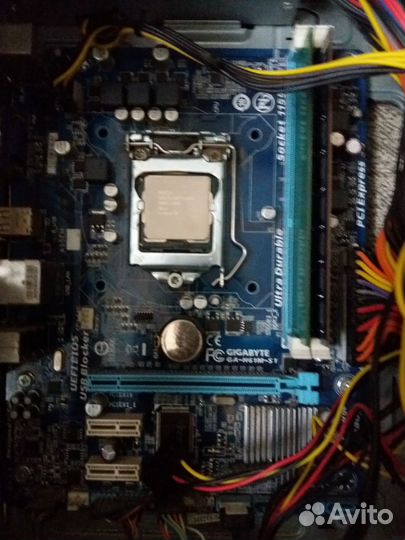 Intel core i5 3470. Материнка.память