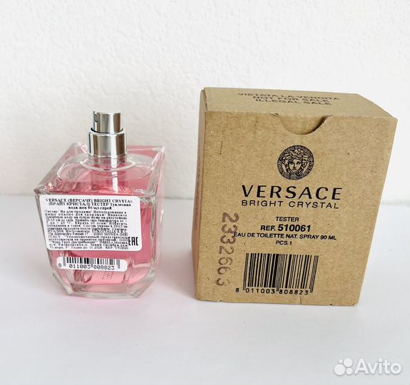 Versace bright crystal Туалетная вода