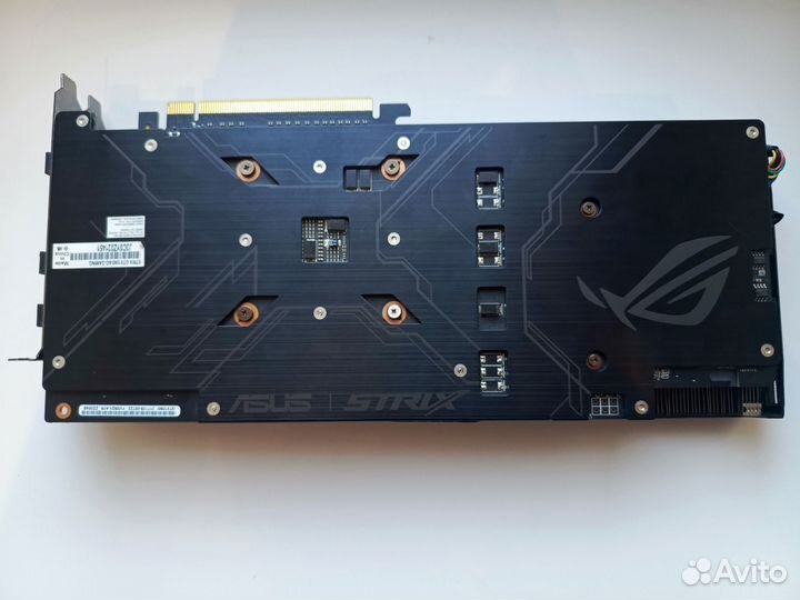 Видеокарта gtx 1060 6gb asus strix