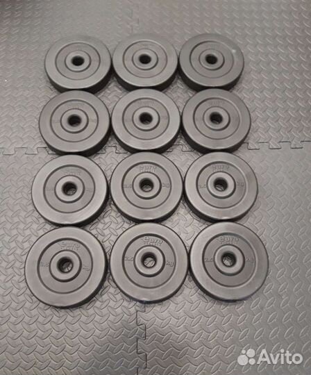 Диски / блины для штанги и гантели 2,5кг