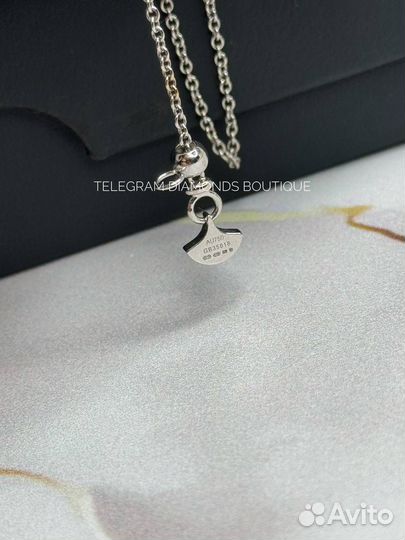 Колье graff wild flower белое золото 750