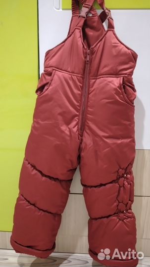 Зимний комбинезон для девочки 110