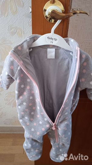 Флисовый комбинезон