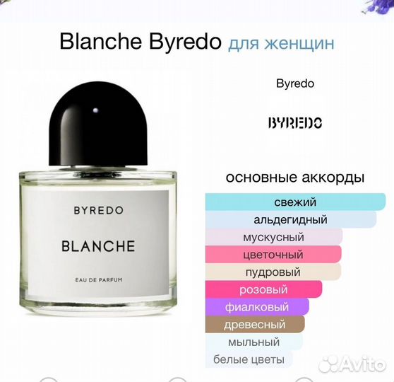 Парфюм Blanche Byredo 100мл