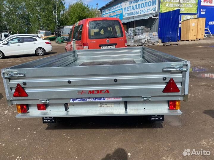 Прицеп двухосный 817737.001. Сертификат установки