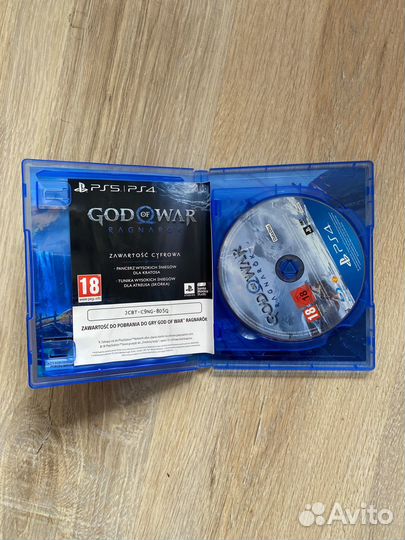 Игра God of war ragnarok ps4 диск