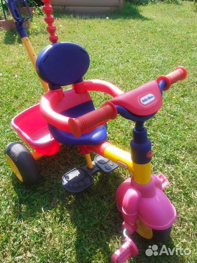 Детский трехколесный велосипед Little Tikes