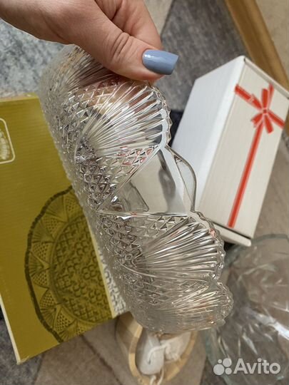 Новая посуда, танцующие бокалы, салатник