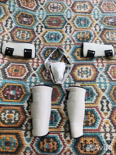 Комплект защиты для карате детский, рост 134-152