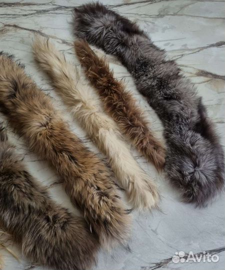 Воротник из натурального меха