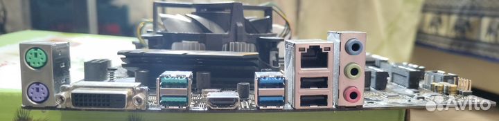 Мат. плата asus B360M-E TUF+Core i3 8300+DDR4 16GB