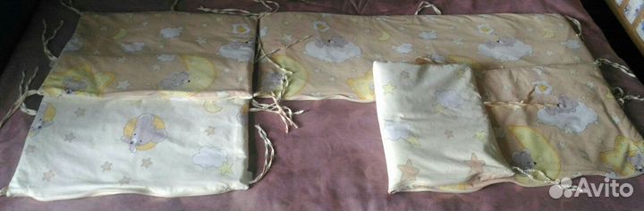 Бортики на кроватку