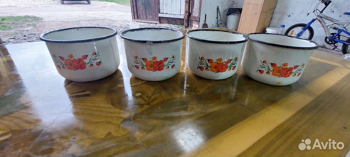 Эмалированная кружка СССР