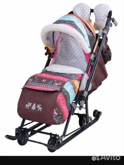 Санки-коляска