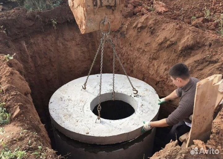 Септики из жб колец