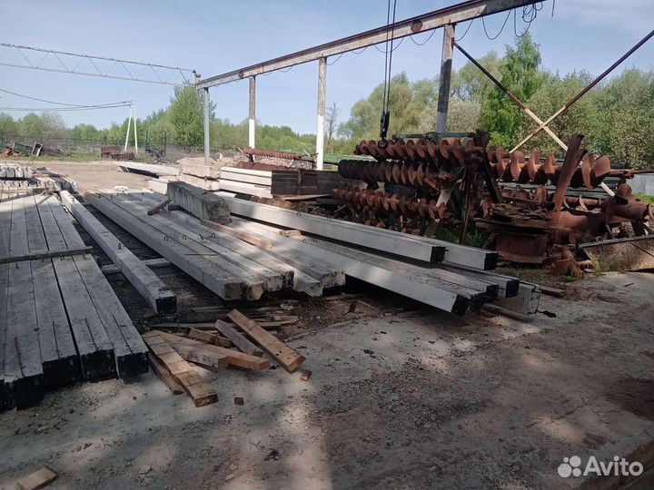 Столбы опоры лэп