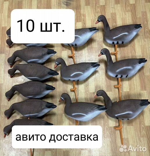 Чучела гусей