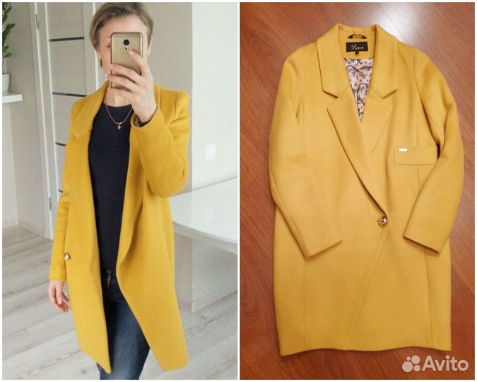 Пальто шерсть дизайнерское