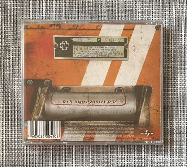 Rammstein - Reise, Reise CD Rus