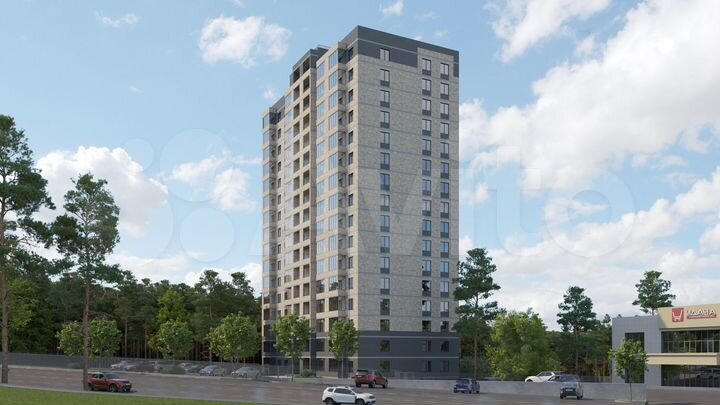 Квартира-студия, 29 м², 9/16 эт.