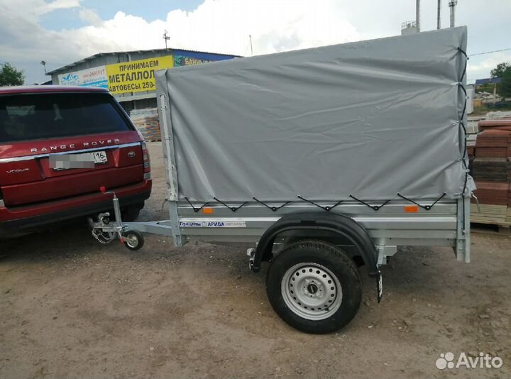 Прицеп для легкового автомобиля с тентом 110 см мз