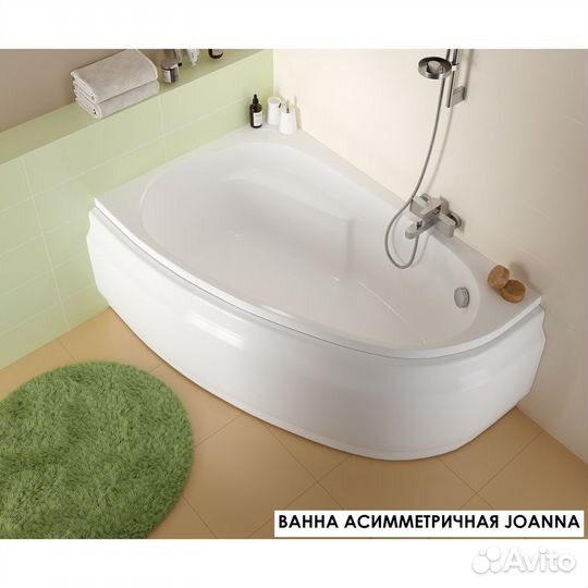 Ванна cersanit акриловая