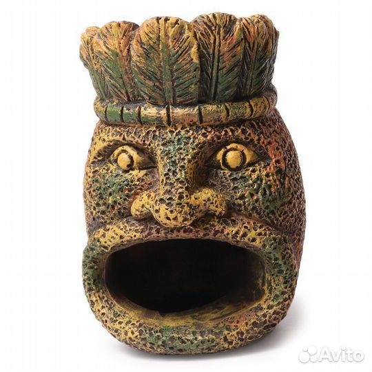 Грот Полинезийская маска S 43*40*65мм