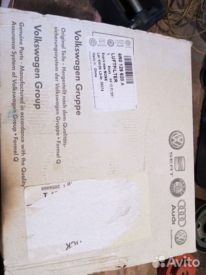 Фильтр воздушный 6r0129620a vag