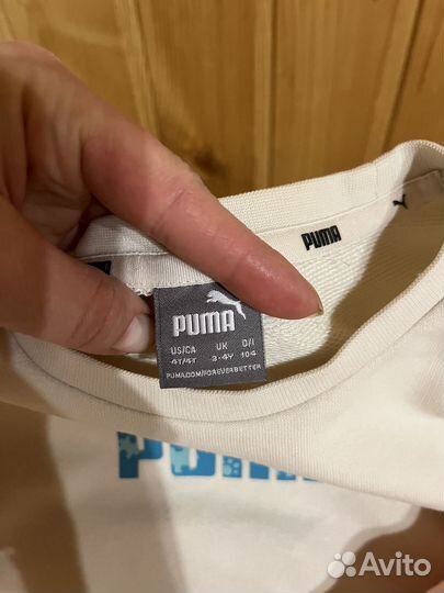Свитшот puma детский