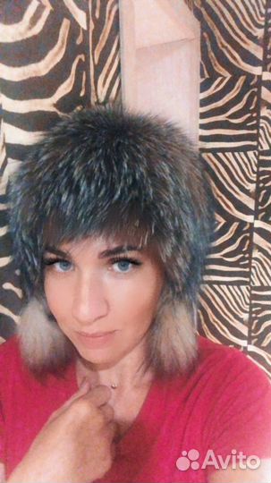 Шапка из чернобурки