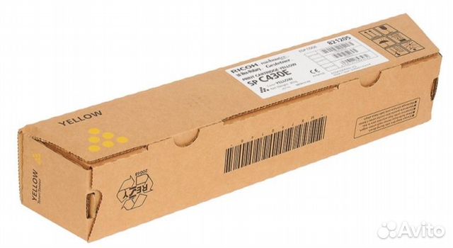 Оригинальный картридж Ricoh SPC430E Y (821075/8212