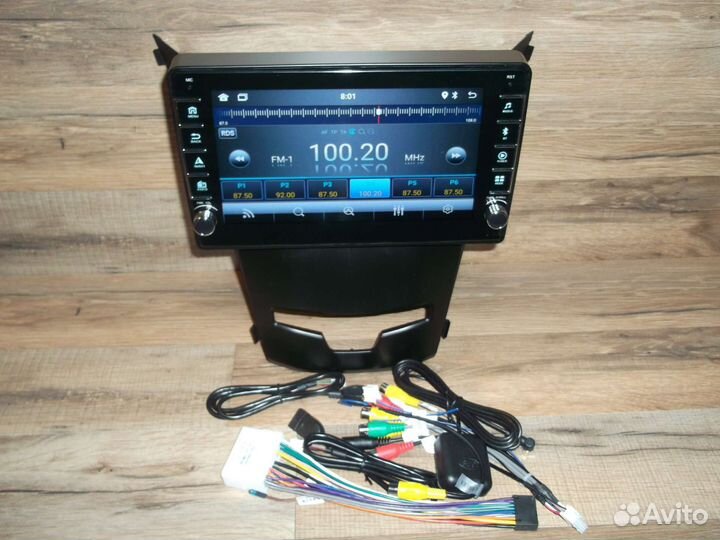 Магнитола SsangYong Action 2013+ Android крутилки