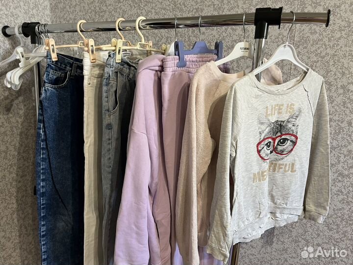 Вещи на девочку рост 146-152 джинсы кофты