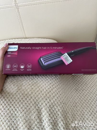 Расческа выпрямитель philips