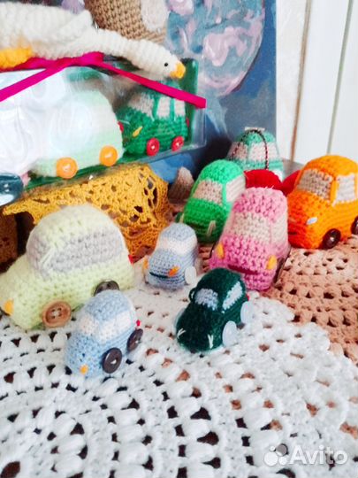 Вязаные игрушки ручной работы