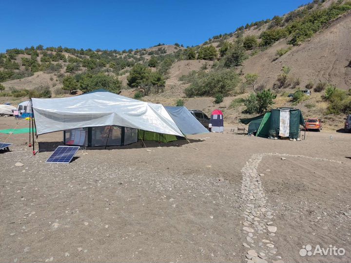 Пляжный тент навес