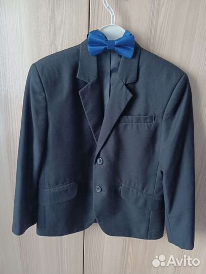 Пиджак школьный для мальчика, 128