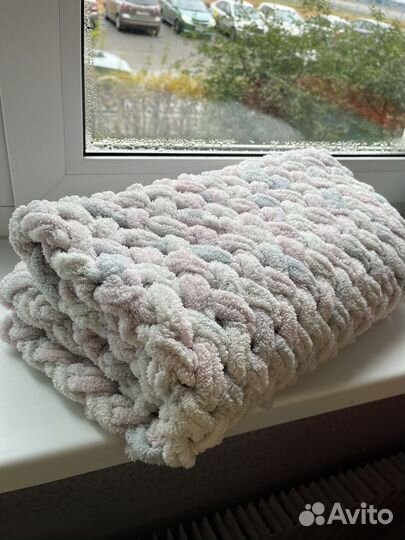 Плед детский плюшевый