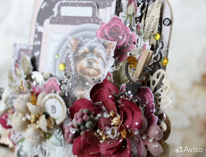 Открытка ручной работы