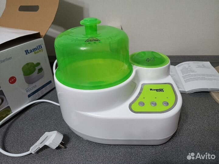 Стерилизатор подогреватель ramili baby
